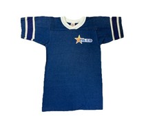 Vintage 80s  The Kid  Toddler Long Sleeve Shirt Wolf Sportswear Blue  Todd  