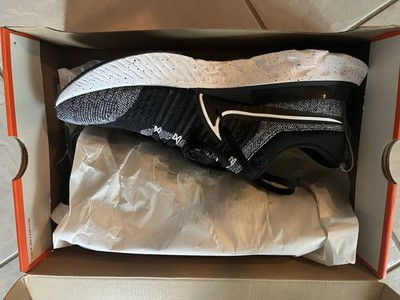 Size 11 - Nike React Infinity Run Flyknit 2 White Black