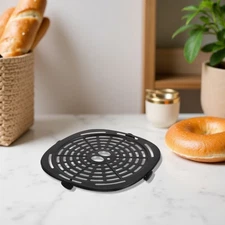  Air Fryer Grill Plate Replacement Non-Stick Crisper Baking Tray - 18.5x18.5cm