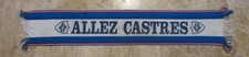 écharpe rugby ALLEZ CASTRES OLYMPIQUE vintage supporter C.O années 90