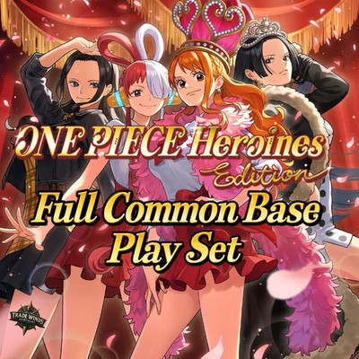 One piece Heroines Edition - Full Common Playset Lot - Bulk EB-03 Waifu Lot