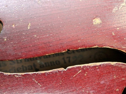 Violino Antonio Stradivari Cremonensis Faciebat Anno 1722. Per ricambi o riparazioni - Foto 22 di 22