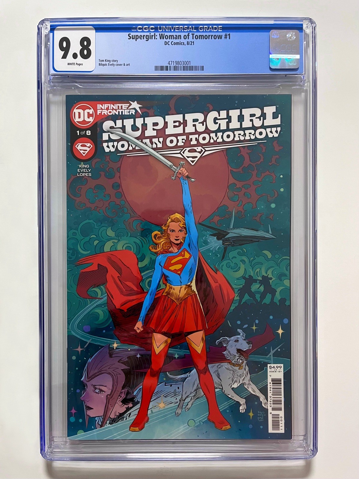 CGC 9.8 Supergirl Woman of Tomorrow #1 James Gunn DCU Film