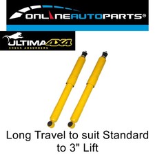 2 Rear Gas Shock Absorbers for Landcruiser 80 Series FJ80 HZJ80 HDJ80 FZJ80