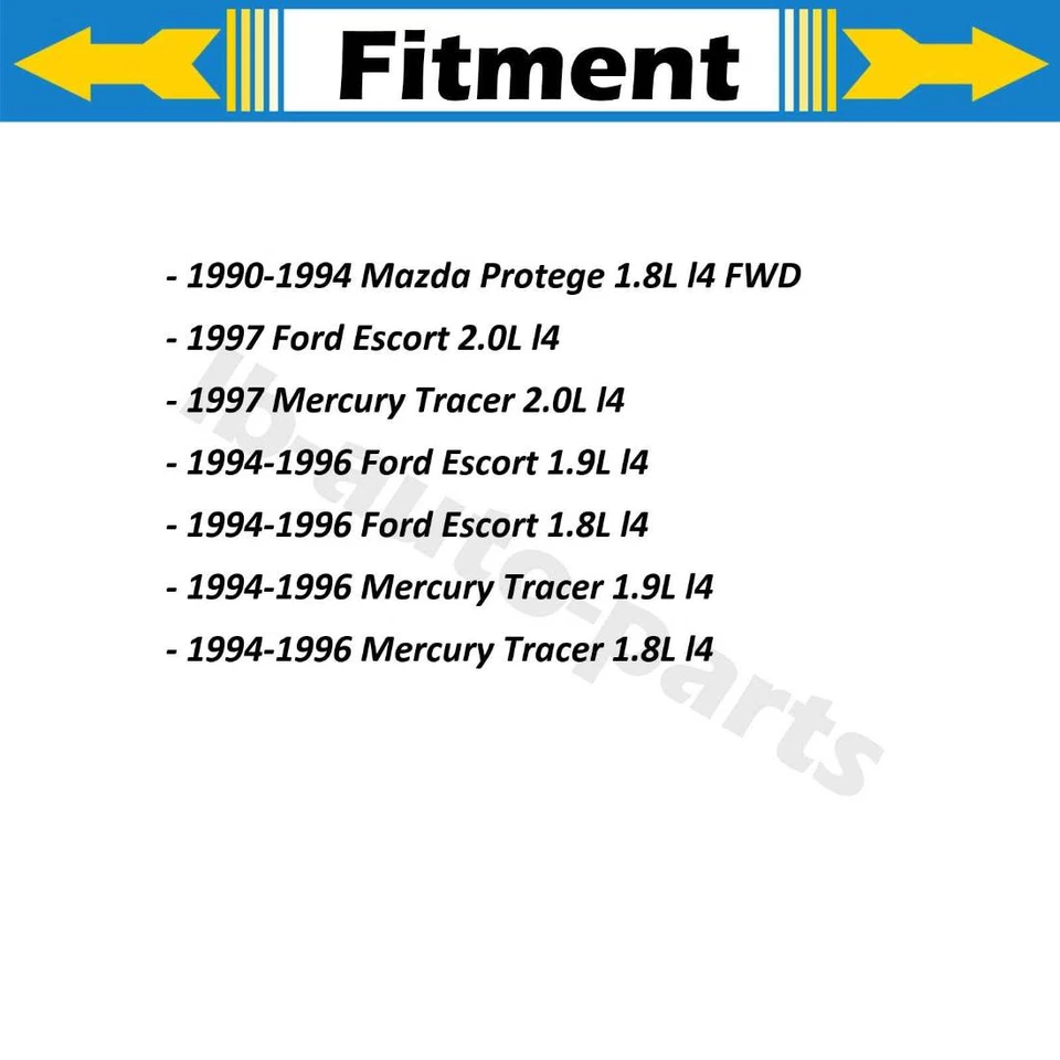 4 тормозных магистрали Dorman для Mercury Tracer 1997 1996 1995 1994 - Изображение 2 из 4