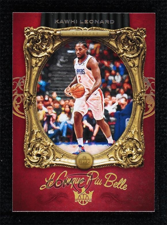 2019-20 Panini Court Kings Le Cinque Piu Belle Kawhi Leonard #6 7y2