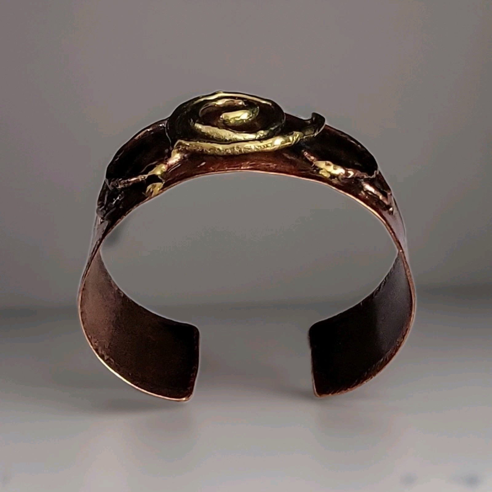 Hand Crafted Creative Copper Cuff - image 5
