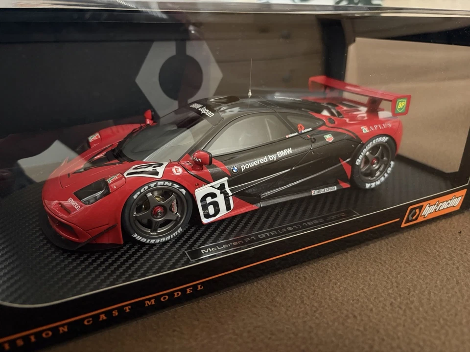 1/18 HPI Mclaren F1 GTR #61 Rare New #8897 - Image 2 of 4