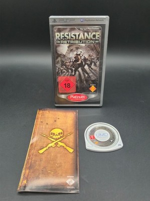 Resistance Retribution Playstation Portable PSP Platinum Sony 2009 Multiplayer
