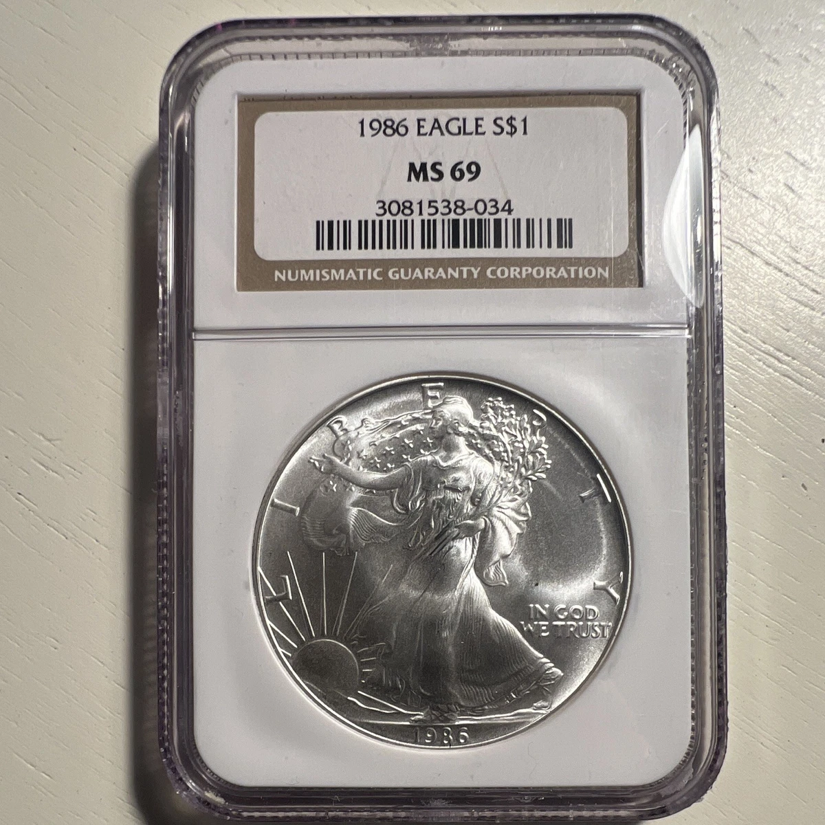 1986 Grade MS 69 NGC Certified Silver Bullion Coins for sale | eBay