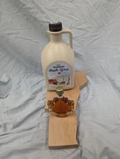 Half Gallon, Grade A Dark Robust Vermont Maple Syrup.