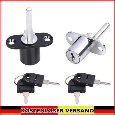 16/19mm Cam Cylinder Triple Lock With Keys File Cabinet Locks Furniture Hardware