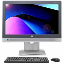 HP 600 G2 All In One AIO 22" Celeron Windows 11 Pro 64GB 120GB Computer DVD-RW