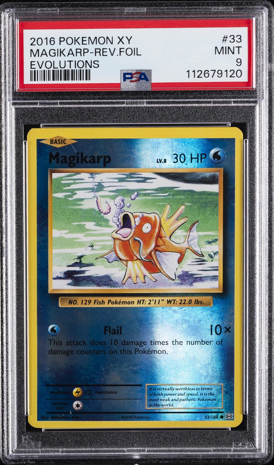 Magikarp Reverse Holo #33