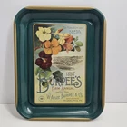 Vintage Tin Tray Burpee's 1898 Farm annual seed advertisement "1996"