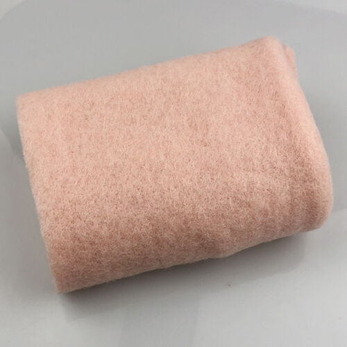Natural Wool Felting Sheet Poke Soft Fabric Needle Felt Crafts Supplies 48x48cm - Picture 3 of 22
