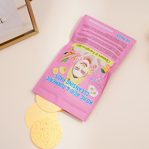 Turmeric Cleansing Pads, Kojic Acid And Turmeric Cleansing Pads - 40PCS/Bag - Picture 13 of 16