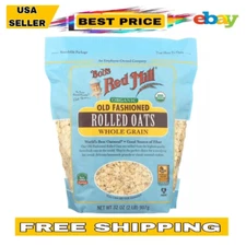 Bob's Red Mill Old Fashioned Organic Rolled Oats 32 oz Pkg