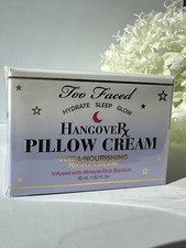 Sealed Too Faced, Moisturizer Hangover Pillow Cream, Night Cream 1.52oz/45ml NIB