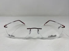 Silhouette Austria 5500 BD 3040 54-17-135 Red Wine Eyeglasses Frame PN40