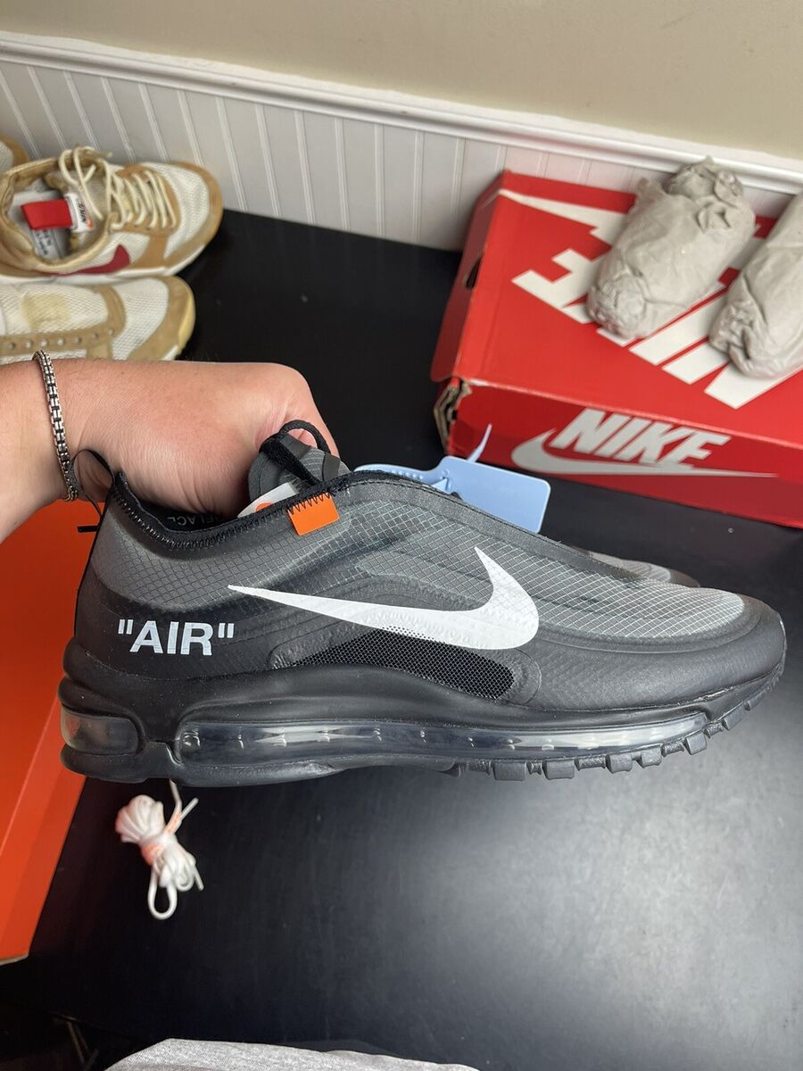 ganador en un día festivo diámetro Size 10 - Nike Air Max 97 x OFF-WHITE Black 2018 191888589036 | eBay