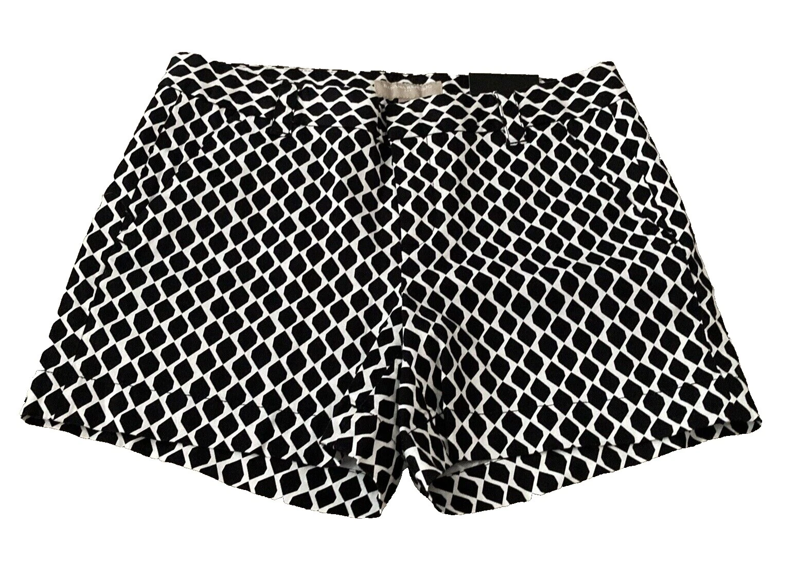 Pantalones cortos geométrico Banana Republic algodón para mujeres