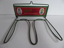 Van's Boot Saver Advertising Holder Minneapolis, MN.  Vintage Boots