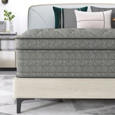 12/14 Inch Memory Foam Mattress Hybrid Spring Twin Full Queen King Bed In A Box