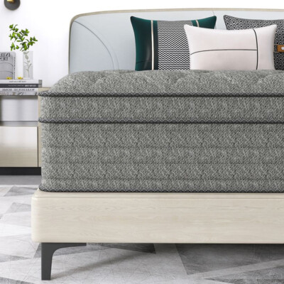 12/14 Inch Memory Foam Mattress Hybrid Spring Twin Full Queen King Bed In A Box
