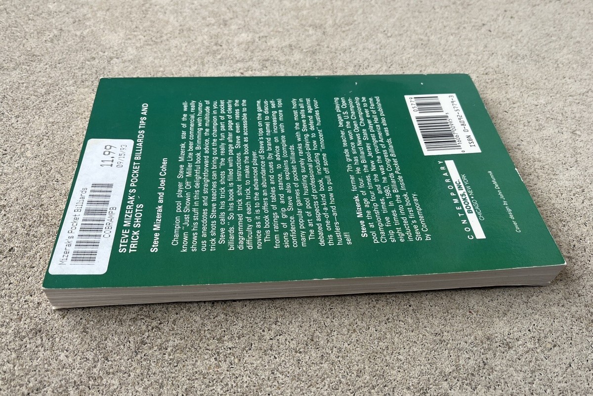 洋書 Snooker ビリヤード テクニック 英語 1982年 Steve 技術