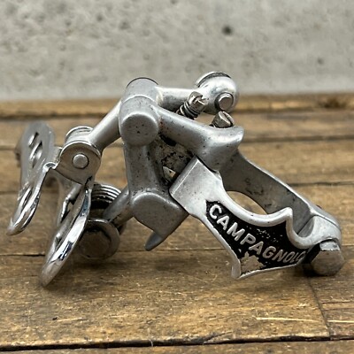 Dérailleur Avant Campagnolo Super Record – Vintage – Pince 28,6 Mm – Tirette Inférieure