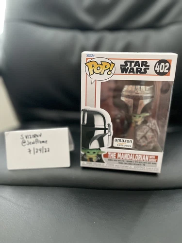 Funko Pop! TV The Mandalorian - The Mandalorian with Jet Pack AMAZON EXCLUSIVE