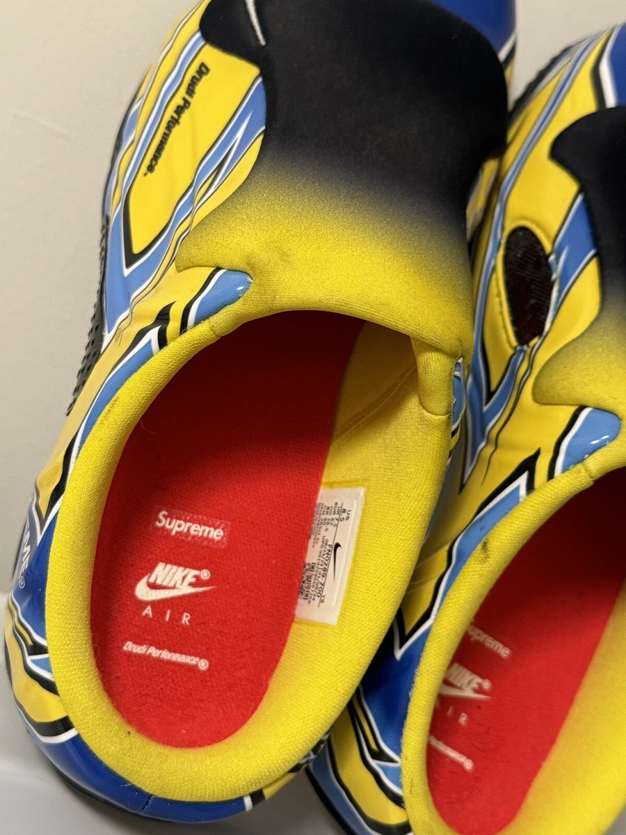FN0289-700 Supreme Nike Clogposite SP Yellow Blue FW24