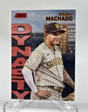 2022 Topps Stadium Club Manny Machado Dynasty & Destiny #9A Red Foil Parallel