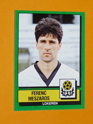 #214 FERENC MESZAROS LOKEREN PANINI FOOTBALL 89 1988-1989 BELGIQUE | eBay