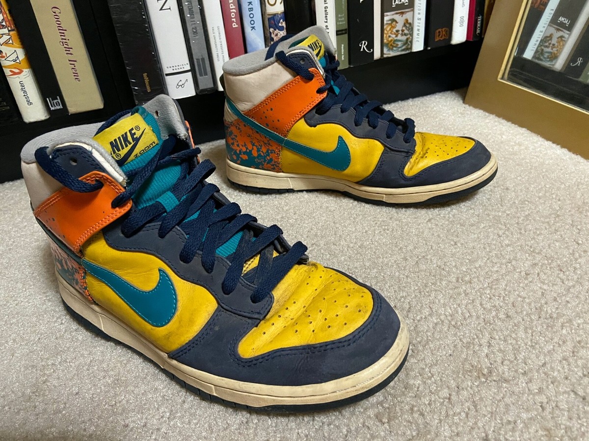 2009 Vtg Nike Color Explosion Zoom High Premium 306968 -731 2009 