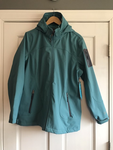 Free Country Hooded Water Resistant Lightweight Softshell Jacket Womens 1X | eBay