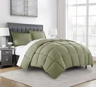 3-Piece Down Alternative Comforter Set () Queen Sage