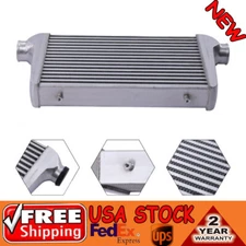Universal Intercooler 25X12X3 2.5" I/O Fit for Toyota Acura BWM Audi Honda Mazda