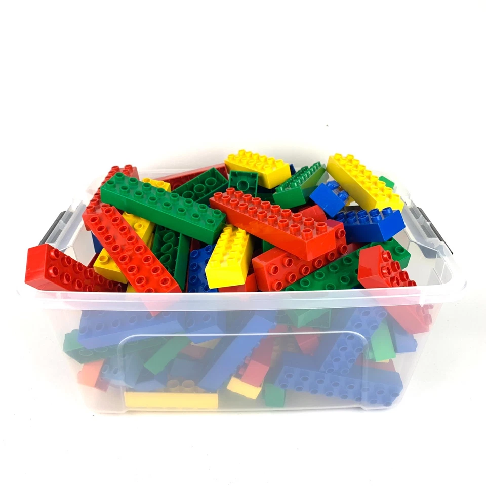 LEGO DUPLO XXL Bausteine Grundbausteine extra Lange Steine 20 Stück Bunte Farben - Bild 2 von 2