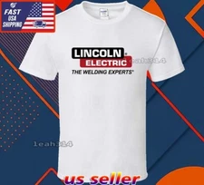 New Shirt Lincoln Electric The Welding Experts Logo T-Shirt Funny Usa Size S-5XL