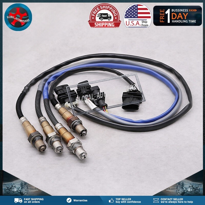 4x Oxygen O2 Sensor Up+Downstream For Maserati Ghibli Levante 2017-20 3.0L Turbo