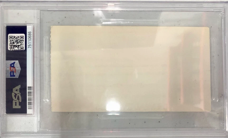 LEONARD V. HEARNS 1981 BOXING REMOTE VIEW PSA 4 - Image 2 of 2