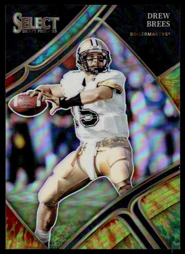 2023 Panini Select Draft Picks #189 Drew Brees FOOTBALL Purdue Boilermakers - 第 1/2 張圖片