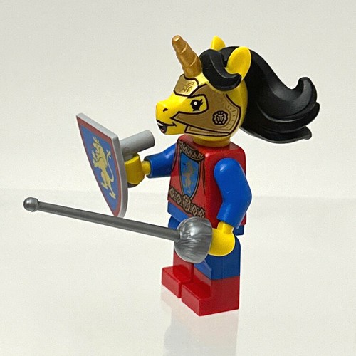 New Lego BAM 2023 Q2 Minifigure - Unicorn Knight w/ Sword & Shield - Picture 9 of 10