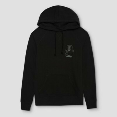 Junk Food Game Night Monopoly Man Adult Hoodie Sweatshirt