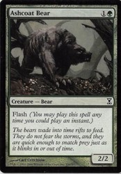 Ashcoat Bear #190 Time Spiral MTG