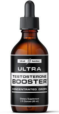 Ultra6 Nutrition Testosterone Booster for Men - Mens and Women Health Supplem...