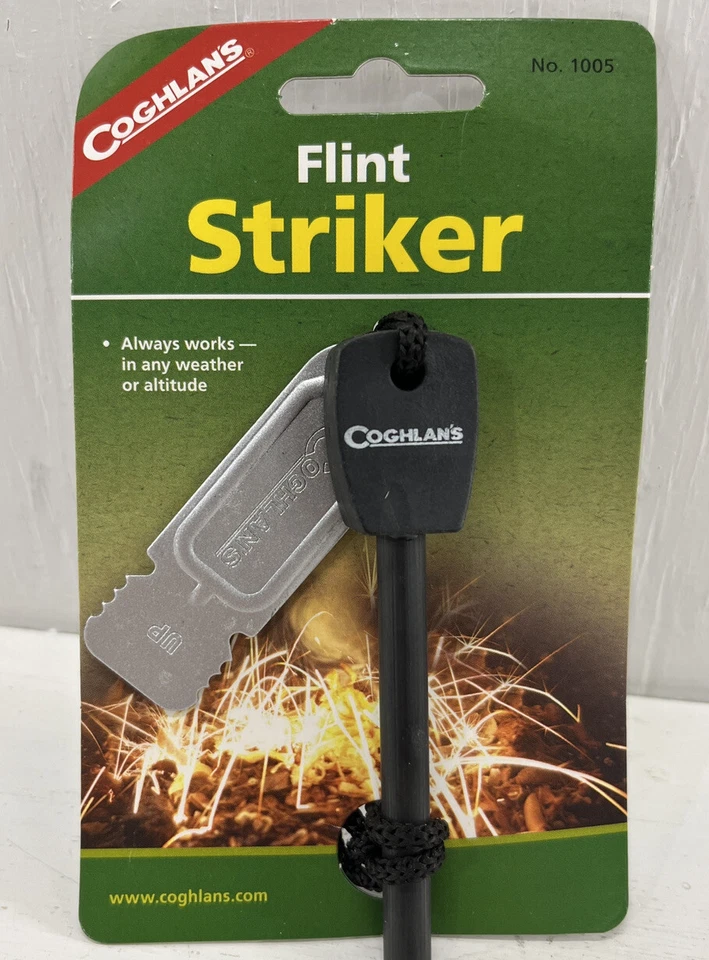 Combo de espejo Coghlans Survival Fire Starter Striker 1005 7870 8501 Foto 4 de 4