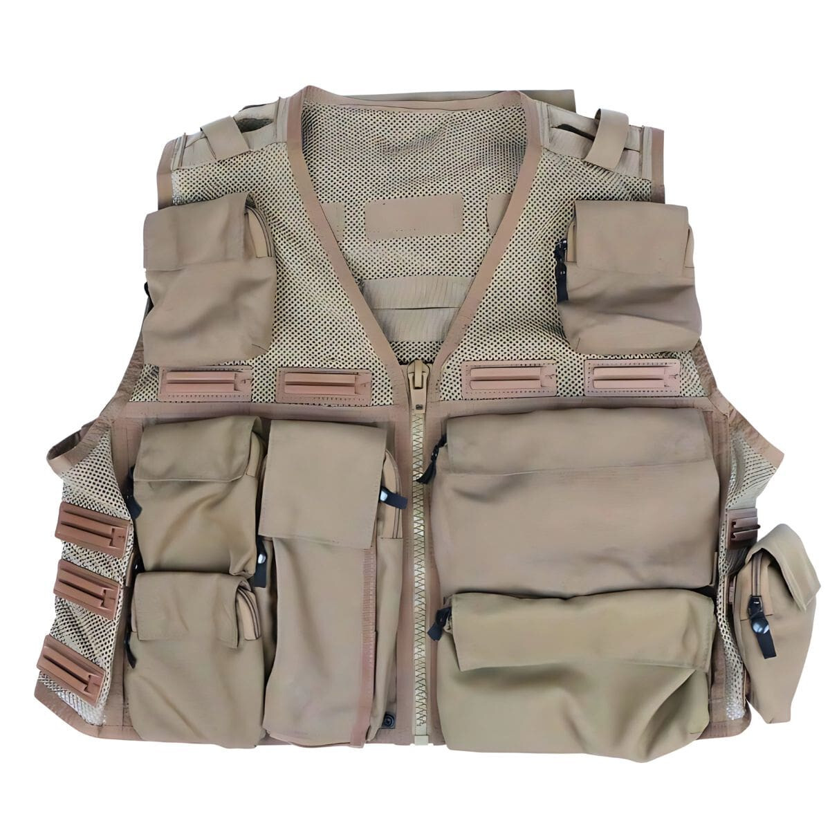 US Air Force Ace Combat Pilot Survival Vest with Snap Track - Main Image